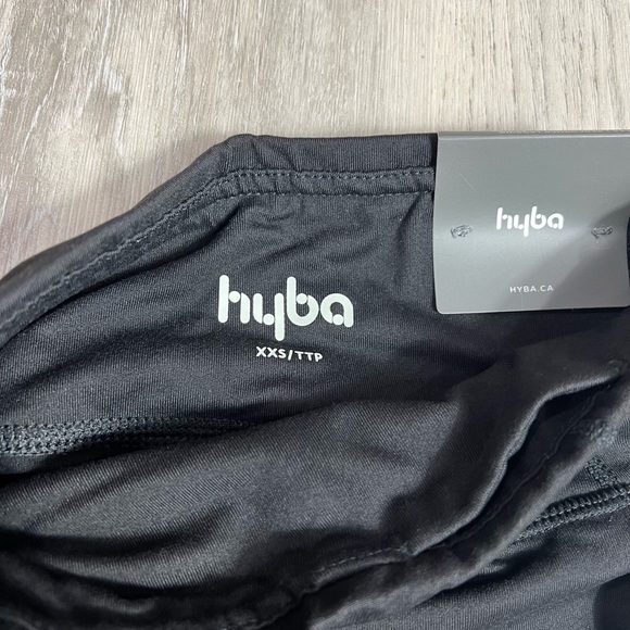 XXS size 00 Hyba black tights - Picture 3 of 3